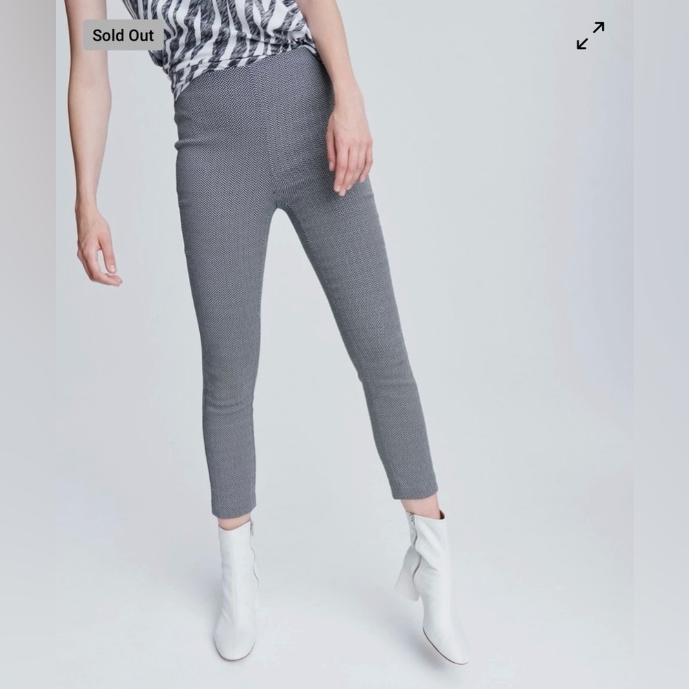 Rag and bone Simone Pant Gingham Italian Stretch
Slim Fit Cropped high waist
